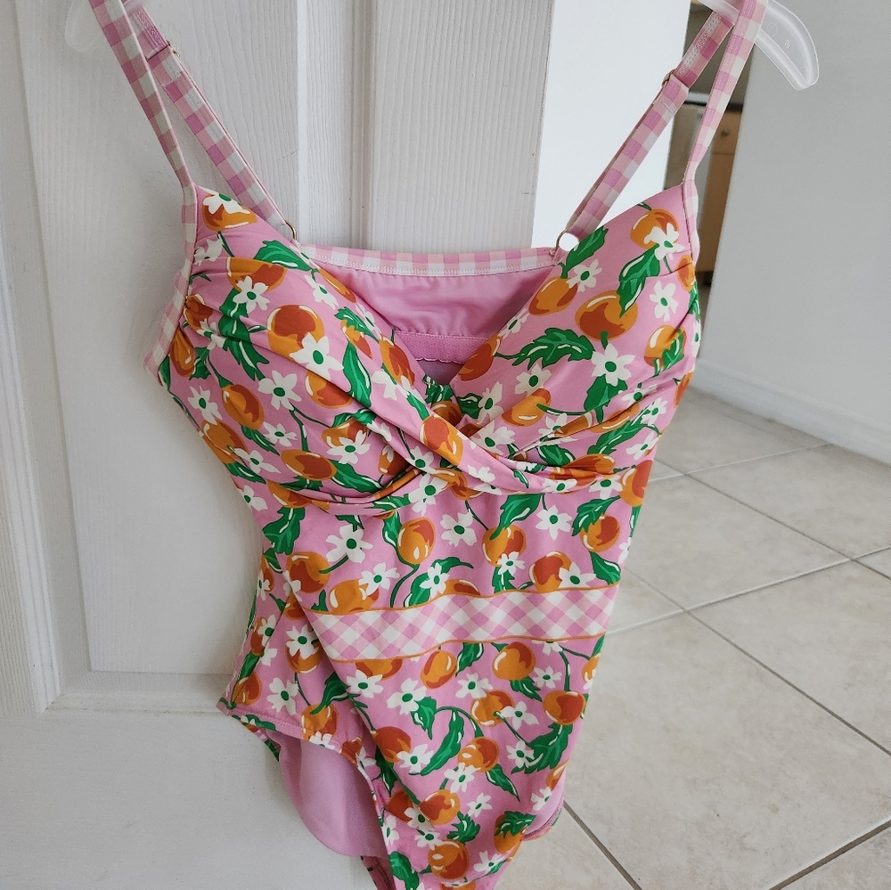 Draper James Land's End swimsuit sz 12